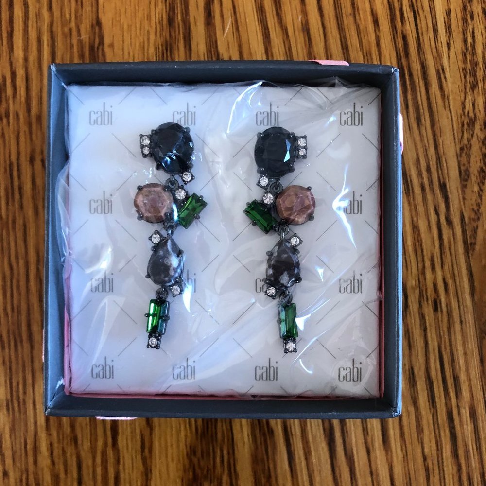 Cabi Rockstar Cascading Drop Earrings - NIB